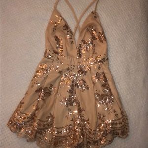 Sequin Romper